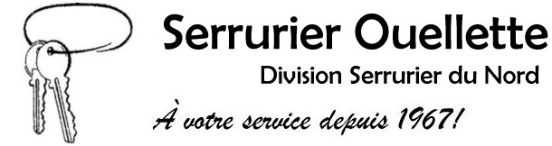 Serrurier Ouellette, division Serrurier du Nord Logo